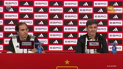 Convocatoria de preparación para el Europeo y rueda de prensa de Santi Denia