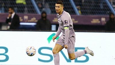 Cristiano Ronaldo marca su primer gol oficial con el Al Nassr