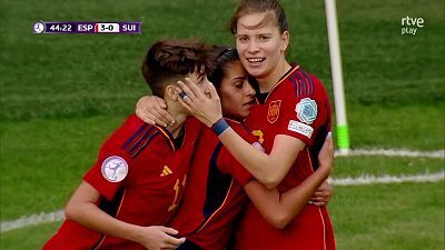 La selección española femenina vence a Suiza y se clasifica para las semifinales del Campeonato de Europa Sub-17