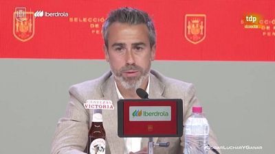 Lista de jugadoras convocadas preparación mundial y rueda de prensa de Jorge Vilda, seleccionador nacional femenino