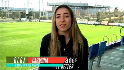 Olga Carmona, a RTVE: 