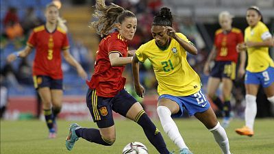Partido amistoso Selección femenina: España - Brasil
