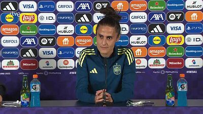 Rueda de prensa de la Selección Española: Alexia Putellas y Montse Tomé