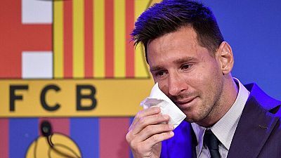 Rueda de prensa de Leo Messi para explicar su adiós al FC Barcelona