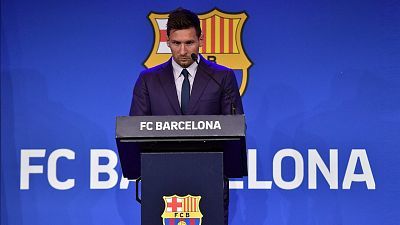 Rueda de prensa de Leo Messi