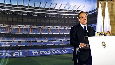 Rueda de prensa del Real Madrid