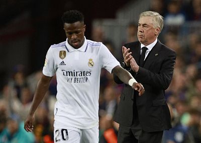 Vinícius, sobre Ancelotti: 