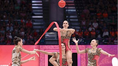 Campeonato del Mundo. Competición General Conjuntos Grupo B