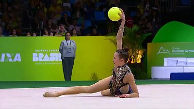 Campeonato del Mundo. Final individual aro y pelota