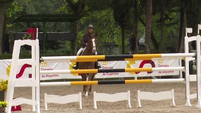 Concuros de saltos Liga Nacional. Prueba Madrid