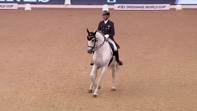 Madrid Horse Week. Doma Fei Dressage World Cup Grand Prix Freestyle 'Trofeo Grupo Eulen'