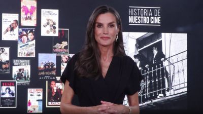 La reina Letizia felicita el décimo aniversario de 'Historia de nuestro cine'