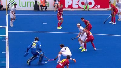 Hockey hierba - Campeonato de Europa Masculino. 3º y 4º puesto: Francia - España