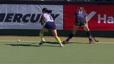 Hockey Hierba - Copa de la Reina. 1ª Semifinal: CC Villa de Madrid - Junior FC
