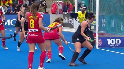 Hockey Hierba - Torneo Preolímpico Femenino. 1ª Fase: España - Canadá