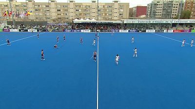 Hockey Hierba - Torneo Preolímpico Femenino. 1ª Fase: España - Gran Bretaña