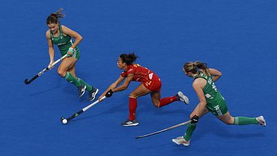 Hockey Hierba - Torneo Preolímpico Femenino. 1ª Semifinal: España - Irlanda