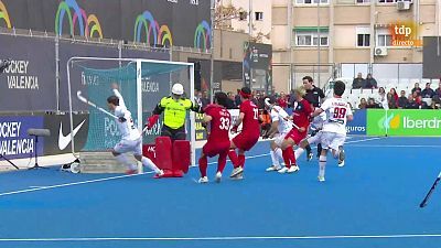 Hockey Hierba - Torneo Preolímpico Masculino. 1ª Fase: Corea - España