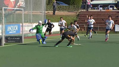 Hokey Hierba - Liga MGS: Athletic Terrasa - Club de Campo, desde Terrassa (Barcelona)