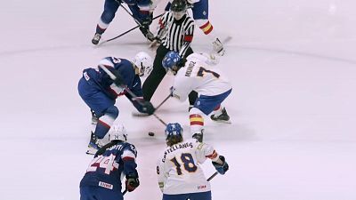 Hockey hielo - Campeonato del Mundo Femenino. División II Grupo A: España - Islandia