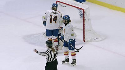 Hockey hielo - Campeonato del Mundo Femenino. División II Grupo A: Kazakhstán - España