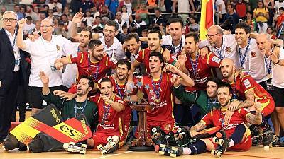 Hockey patines - Campeonato de Europa Masculino Final: España - Portugal