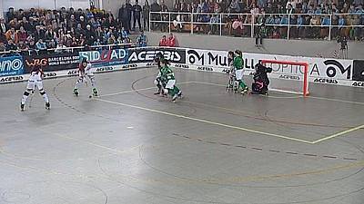 Hockey patines - Copa de la Reina. Final: Hostelcur Gijón - Calmar Vilanova