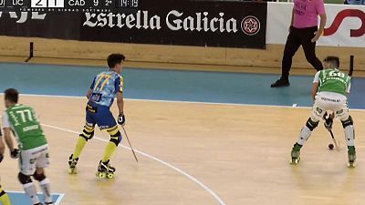 Hockey patines - Copa del Rey. 1ª semifinal: Deportivo Liceo - Recam Làser Ch Caldes