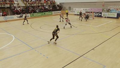 Hockey Patines - OK Liga Iberdrola. 24ª jornada: Telecable Hockey Club - CP Vila-Sana Coop d'Ivars