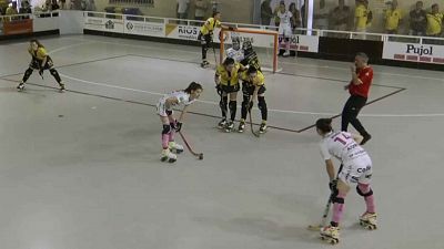 Hockey Patines - OK Liga Iberdrola. 25 Jornada: CP Vila-Sana Coop. D'Ivars - Generali HC Palau