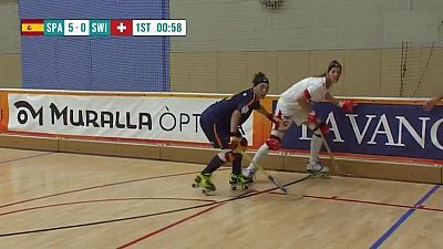 World Roller Games femenino: España - Suiza