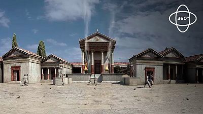 360º: El templo foro de Ampurias