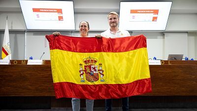 JJ.OO. París 2024 - Abanderados de España: Tamara Echegoyen y Marcus Cooper