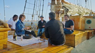 Pollastre amb gambes a Palamós