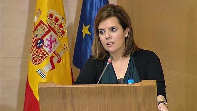 Comparecencia íntegra de Soraya Sáenz de Santamaría en la presentación del Fondo Social de Viviendas en Alquiler