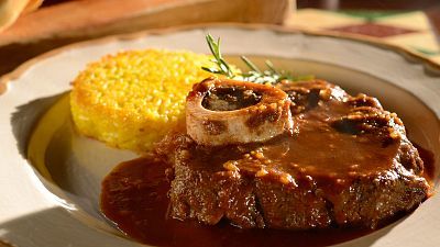 con Thierry Marx -  Osso bucco y risotto
