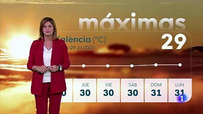 El Tiempo en la Comunitat Valenciana - 29/07/2025