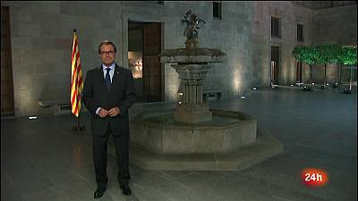 Discurs del President de la Generalitat, Artur Mas, amb motiu de la Diada de Catalunya