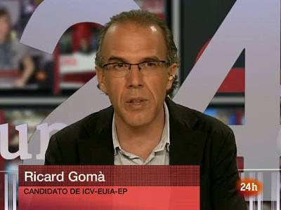 Entrevistes electorals Canal 24 horas - Ricard Gomà