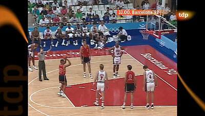 Barcelona 1992. Baloncesto: España - EEUU