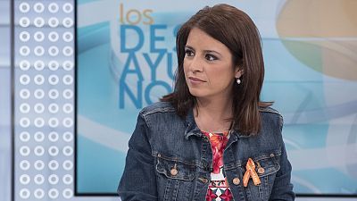 de TVE - Adriana Lastra, portavoz del PSOE en el Congreso de los Diputados y vicesecretaria general del partido