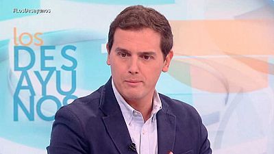 de TVE - Albert Rivera, presidente de Ciudadanos, y Miquel Iceta, primer secretario del PSC