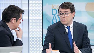 de TVE - Alfonso Fernández Mañueco, presidente del PP de Castilla y León