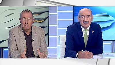 de TVE - Entrevistas electorales: José Mª Mazón (Partido Regionalista de Cantabria), Joan Baldoví (Més Compromís), Sergio Sayas (Navarra Suma), Ana Oramas (Coalición Canaria) y Laura Borràs (Junts per Catalunya)