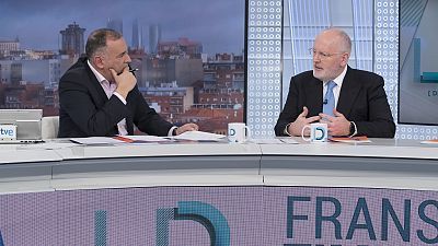 de TVE - Frans Timmermans, vicepresidente primero de la Comisión Europea