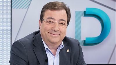 de TVE - Guillermo Fernández Vara, al presidente de la Junta de Extremadura