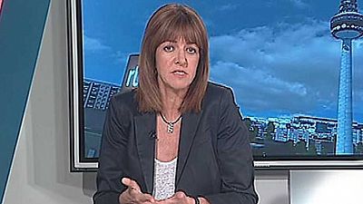 de TVE - Idoia Mendia, secretaria general de los socialistas vascos (PSE-EE)