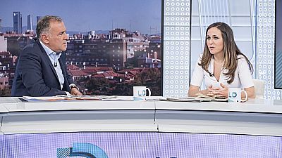 de TVE - Ione Belarra, portavoz adjunta de Unidos Podemos en el Congreso