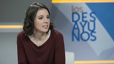 de TVE - Irene Montero, portavoz adjunta de Unidos Podemos en el Congreso