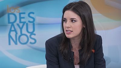 de TVE - Irene Montero, portavoz de Unidos Podemos en el Congreso, Amaia y Alfred